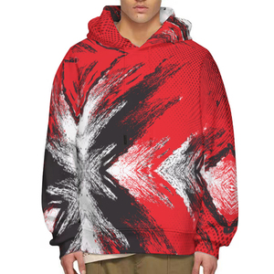 2XS-5XL Sublimation Blank Sweats à capuche blanchis 95% Polyester Pull Respirant hommes street wear sublimation hoodies - Product Image 1