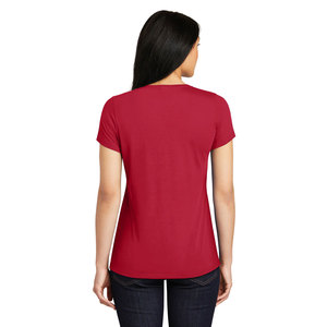 100% Polyester <b>Women</b> Low Cut Scoop Neck Short Sleeve <b>Shirt</b> <b>T</b>-<b>Shirt</b> Breathable - Product Image 2