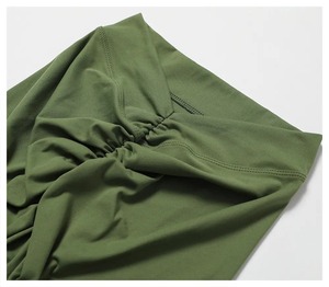 Pantalones cortos de gimnasio de cintura alta en forma de V para mujer, ropa de Yoga transpirable personalizada con cierre de cintura elástica - Product Image 5