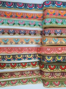 Handmade 9 Mtr. Fancy Luxury <b>Lace</b> for Dresses Casual Ethnic Traditional Embroidery with 3D Floral Patterns for Bags - Product Image 3