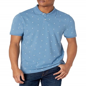 Jersey de piqué de rendimiento táctico de manga corta de secado rápido para hombre, camisa de golf de poliéster de punto para polos - Product Image 4