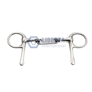 Haute qualité équitation équestre Western Snaffle cheval Bit cheval Snaffle Bit acier inoxydable cheval Snaffle Bits vétérinaire - Product Image 6
