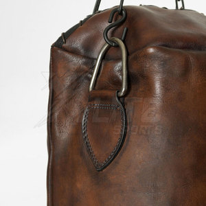 High Quality Heavy Duty Punching <b>Bag</b> Unisex Leather Sands for <b>Training</b> Workout Practice Durable Design Home Gym Fitness Use - Product Image 5