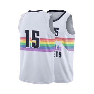 Uniforme de basket-ball d'équipe professionnelle à manches courtes, impression numérique personnalisée, respirant, 100% polyester, séchage rapide, taille plus - Product Image 5