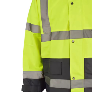Vêtements de sécurité, uniforme de travail, vente en gros, combinaison de sécurité haute visibilité en polyester, vêtements de travail personnalisés, antibactérien, unisexe, construction - Product Image 5
