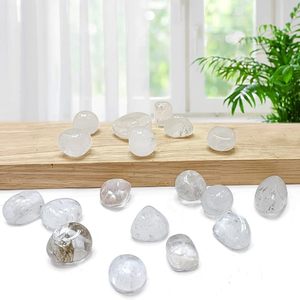 Piedras de caída pulidas naturales de cuarzo transparente, cristales curativos semipreciosos para equilibrar Chakra, trabajo de energía Reiki - Product Image 3