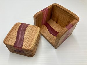 Handcrafted Epoxy Resin and Stone Coasters with <b>Glitter</b>, Customizable Decorative <b>Drink</b> Pads <b>for</b> Parties and Special Occasions - Product Image 4