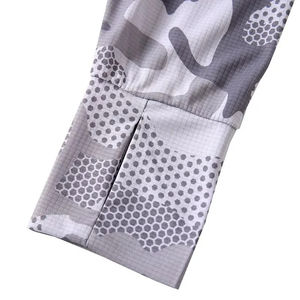 2025 hommes lourd hiver fermeture éclair pêche à capuche Logo personnalisé Camouflage impression pour pêche chasse activités de plein air - Product Image 6