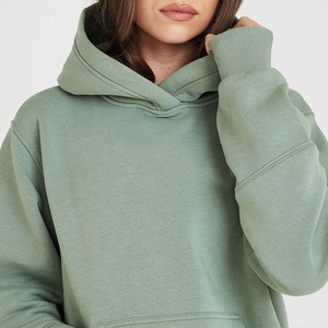 Nouveaux sweats à capuche vêtements décontractés pull à capuche pour femmes blanc uni femmes pull à capuche fabricant - Product Image 5