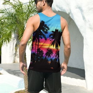 Men's Fashionable Casual Tank Tops Great for All Seasons Soft Comfortable Relaxed Fit Plus Size Breathable Design - Product Image 5