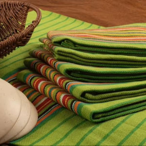 Toalla de cocina de microfibra de bambú-verde 100% algodón lino tejido de secado rápido Paquete de 12 para hoteles en casa restaurantes para Salsa Golf - Product Image 1