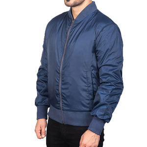 Chaqueta Bomber Casual de Invierno para Hombre, 100% Poliéster, Secado Rápido, Ecológica, Estilo Moderno, Forro Interior Suave, Cómoda, Venta al Por Mayor - Product Image 3
