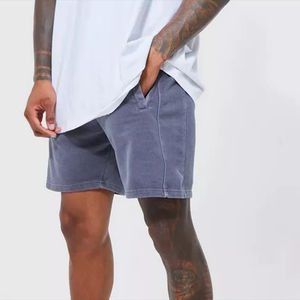 2024 Custom Acid Vintage Wash French Terry <b>Shorts</b> for <b>Men</b> High Quality Solid <b>Pattern</b> Design OEM Service Available - Product Image 6