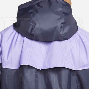 Vestes coupe-vent respirantes de couleurs contrastées de qualité supérieure avec taille personnalisée Veste de pluie d'hiver à vendre - Product Image 6