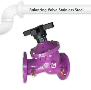 Vanne d'équilibrage hydraulique à diaphragme en acier inoxydable - Product Image 5