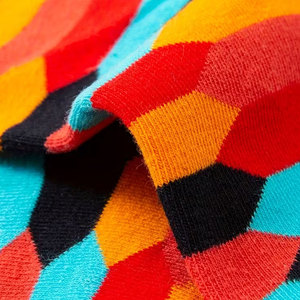 Chaussettes pour hommes de qualité supérieure, motif à carreaux, thermiques, respirantes, mélange de coton, légères, séchage rapide, semelle rembourrée, douces et chaudes - Product Image 5