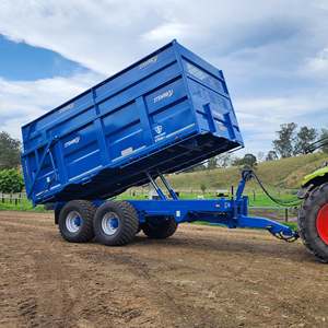 Hot Sale 1.5t-10t Hydraulic Mini Farm <b>Trailer</b> 2-5 Ton Gear Dump Engine 7m Tow Bar 25km/h Speed <b>Tractor</b> Agriculture 4-Year - Product Image 5