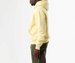 Sweat à capuche unisexe vert brodé en molleton 100% coton 300g, écologique, hiver, poche kangourou, streetwear, haute couture - Product Image 4