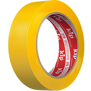 Ruban adhésif de bureau en PVC, longueur 33 m, largeur 50 mm, rouleau jaune 318 KIP - Product Image 3