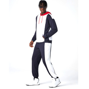 Survêtement surdimensionné pour hommes, jogging en polaire délavée à l'acide, ensemble de sweats à capuche délavés avec logo, hiver, grande taille - Product Image 1