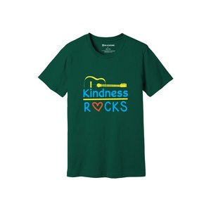 Camiseta informal de algodón 100% con temas de bondad 3D Imprimir 12 opciones de color 160-180 Colocación de diseño personalizable GSM pesado - Product Image 5