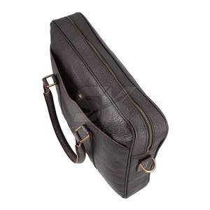 Meilleures ventes : Sac à main en cuir à une seule couleur, sac professionnel pour ordinateur portable, sac de bureau, en vente - Product Image 3