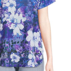 Camisetas de Sublimación para Mujer, Diseño 2025, Cuello en V, Manga Corta, Ecológicas, de Secado Rápido, para Actividades al Aire Libre, con Opción de Logotipo Personalizado - Product Image 6