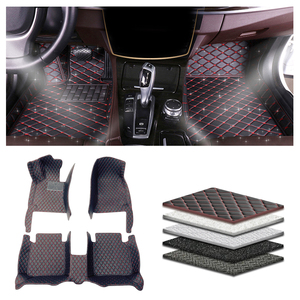 Alfombrilla de coche para Kia para <span class=keywords><strong>Xceed</strong></span> 2018-presente con accesorios interiores antideslizantes negro rojo - Product Image 6