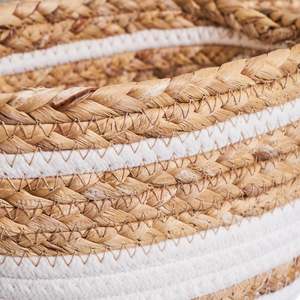 Gran oferta, cesta de decoración de jacinto de agua, organizador de almacenamiento, tejido a mano duradero, otras decoraciones para el hogar - Product Image 2