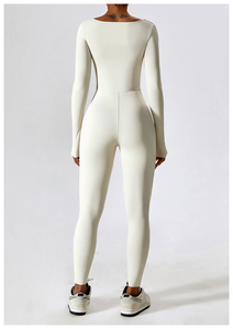 Combinaison sexy pour femmes, sans manches, contrôle du ventre, sans couture, en lycra, vêtements de sport, streetwear - Product Image 4