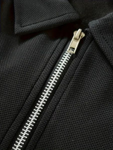 Servicio OEM Logotipo personalizado Sudadera con capucha personalizada de lana de alta calidad Su propio diseño y logotipo Sudadera con capucha de manga larga con cremallera para hombres - Product Image 2