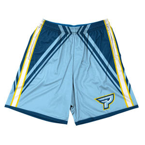 Short de crosse sur mesure respirant de haute qualité, short de crosse réversible personnalisé pour tenue d'équipe, vente en gros - Product Image 3