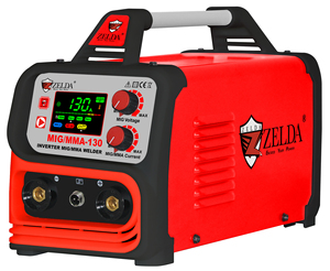 Máquina de Soldadura MIG MMA 130 de Aluminio <span class=keywords><strong>Zelda</strong></span>, Máquina de Soldadura MIG CO2 - Product Image 1