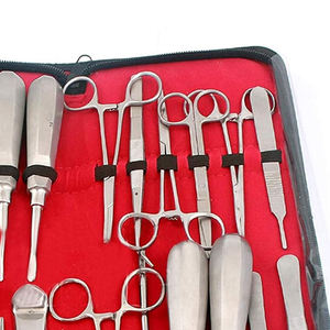 PRO Kit de 37 instruments chirurgicaux de qualité supérieure en acier inoxydable allemand A+, curettes osseuses manuelles réutilisables, MEILLEURES VENTES - Product Image 2