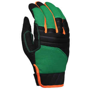 Gants mécaniques en cuir synthétique renforcé de meilleure performance Gants de sécurité rembourrés en EVA résistants aux coupures avec logo - Product Image 2