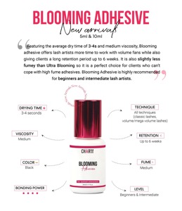 Blooming <b>Adhesive</b> Slow Dry Glue for <b>Lash</b> Extensions Private Label 5ml Sensitive Eyelash <b>Adhesive</b> <b>Lash</b> Tech Supplies Wholesale - Product Image 2