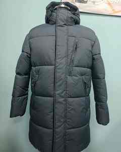 Longue veste de rembourrage formel d'hiver avec fermeture à glissière Service OEM disponible - Product Image 1