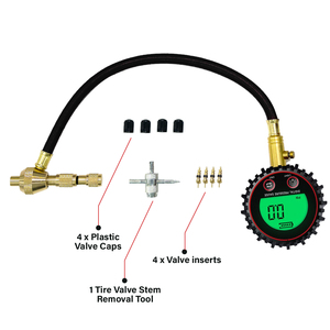 Roadpower Nauwkeurige Digitale Bandenmeter Kit 446 Met Lcd-Display En Compact Ontwerp, Perfect Voor Het Bewaken Van De Bandenspanning - Product Image 4