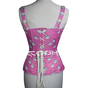Corsé Halter con Estampado Pink Attitude - Product Image 6