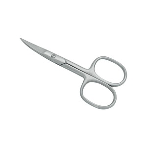 Ciseaux de manucure de qualité avec lames incurvées en acier inoxydable Ciseaux à cuticules droits longue durée pour les soins de beauté 138 - Product Image 1