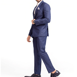 Traje de Novio Ajustado para Hombre, Traje Formal para Padrinos de Boda, Blazer con Pantalones, Chaleco y Corbata, Cierre de un Solo Botón, Conjunto de 3 Piezas, Económico - Product Image 3