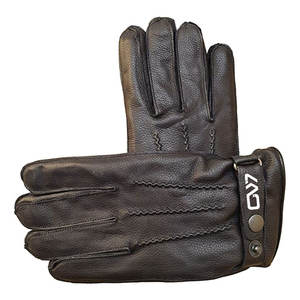 ถุงมือนิรภัยหนังวัวคุณภาพสูงสำหรับงานอุตสาหกรรมและใช้ในการก่อสร้าง | ถุงมือหนังแฟชั่นออกแบบได้ตามต้องการ - Product Image 1