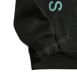 Chándal personalizado de algodón para hombre, conjunto para correr, sudadera deportiva con capucha para deportes al aire libre, chándal informal para correr a la moda - Product Image 5