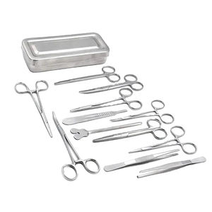 Kit de pansement chirurgical manuel en acier inoxydable fabriqué au Pakistan meilleure qualité certifiée CE durable pour pansement à usage médical - Product Image 1