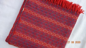 Luxury <b>Women's</b> Double-Sided Cashmere <b>Shawl</b> with Plaid Tassels New Fall's Scarf for Winter - Product Image 4