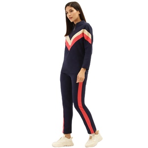 Chándal recortado para mujer, conjuntos de gimnasio, ropa de entrenamiento, chándal informal - Product Image 3