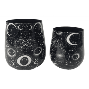 Halloween Theme Printed Latest Custom Design Metal Votive With Rounded Bottom Festive Home <b>Decoration</b> Empty Candle Jars Vessels - Product Image 1