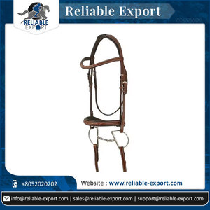 Selle australienne Style 100% cuir véritable cheval licou couture à la main pour les courses de chevaux - Product Image 2
