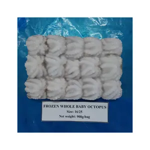 Wholesale Exotic Seafood Product Fish Price Fresh Frozen Whole Round Baby Octopus For Eating Frozen Whole Cleaned Baby Octopus w