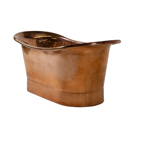 Bañera con falda de cobre baño de lujo bañeras de hierro fundido antiguas Venta caliente último cobre puro - Product Image 6